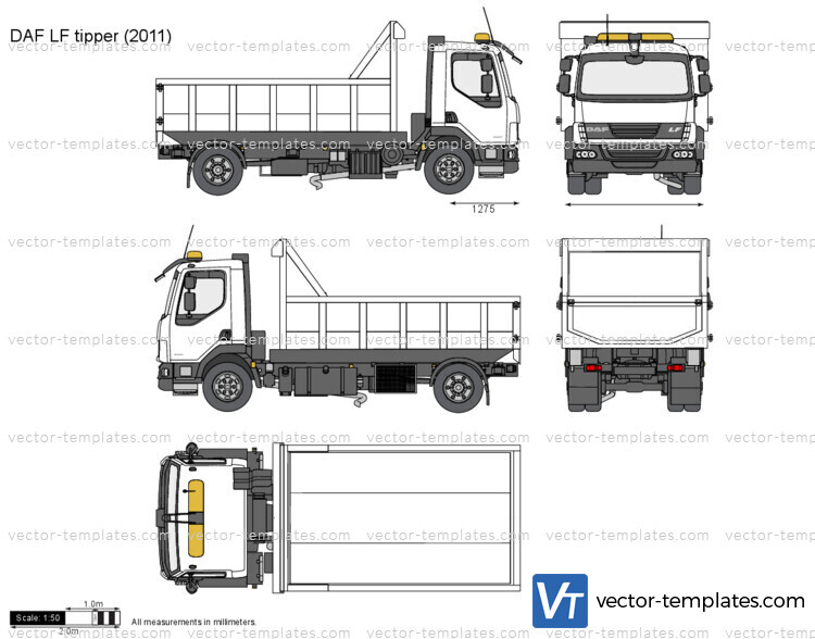 DAF LF tipper