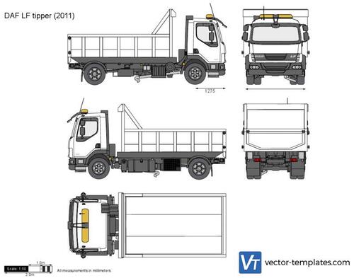 DAF LF tipper