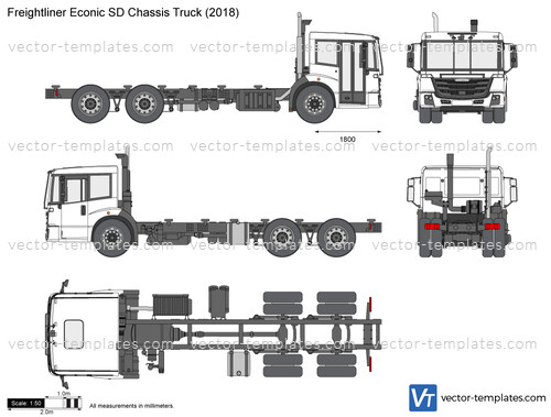 Freightliner Econic SD Chassis Truck