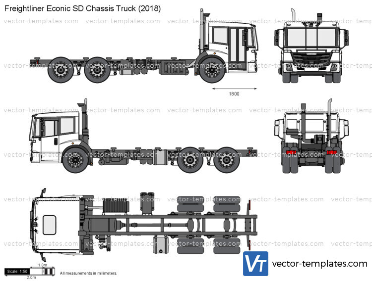 Freightliner Econic SD Chassis Truck