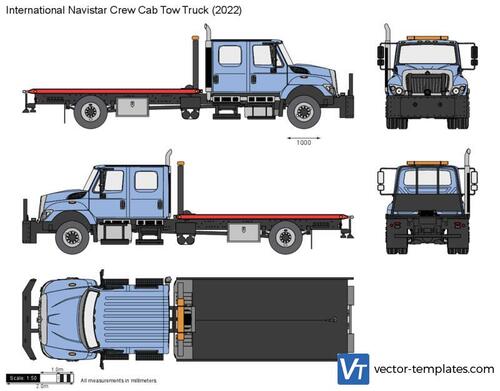 International Navistar Crew Cab Tow Truck