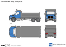 Kenworth T480 dump truck