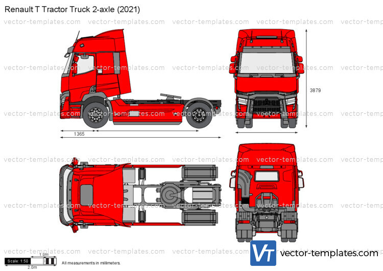 Renault T Tractor Truck 2-axle