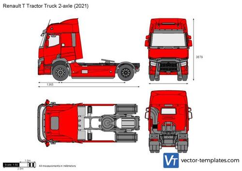 Renault T Tractor Truck 2-axle