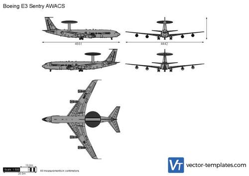 Boeing E3 Sentry AWACS