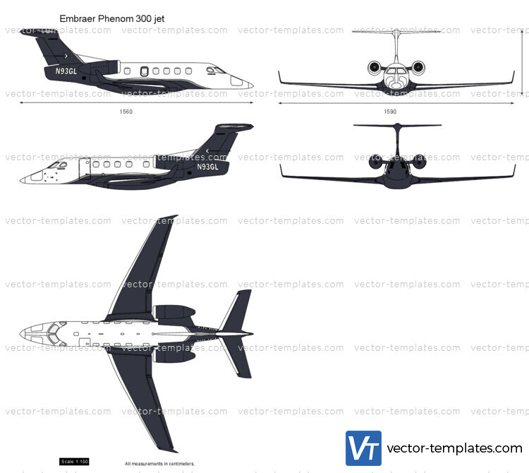 Embraer Phenom 300 jet