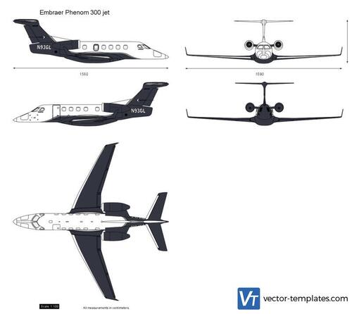 Embraer Phenom 300 jet