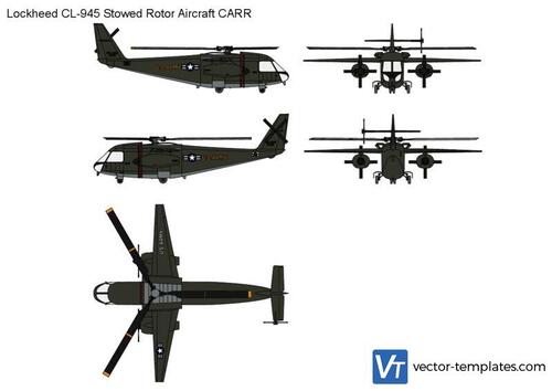 Lockheed CL-945 Stowed Rotor Aircraft CARR