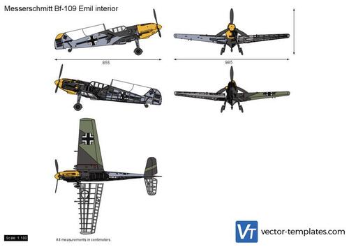 Messerschmitt Bf-109 Emil interior