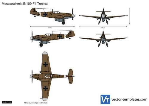 Messerschmitt Bf109-F4 Tropical