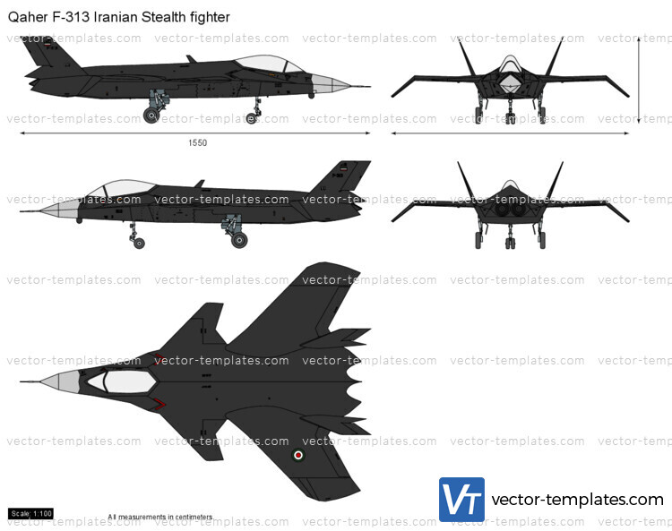 Qaher F-313 Iranian Stealth fighter