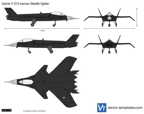 Qaher F-313 Iranian Stealth fighter