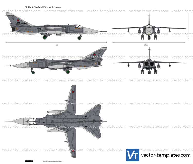 Sukhoi Su-24M Fencer bomber