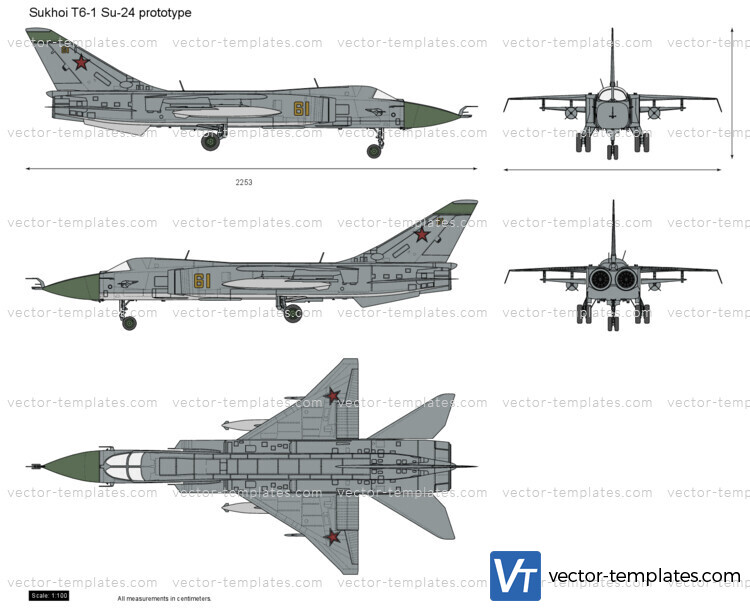 Sukhoi T6-1 Su-24 prototype