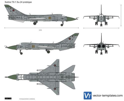 Sukhoi T6-1 Su-24 prototype