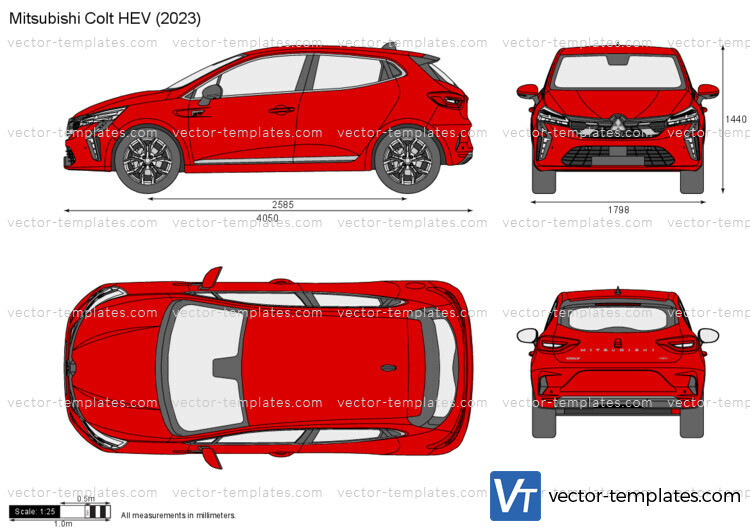 Mitsubishi Colt HEV