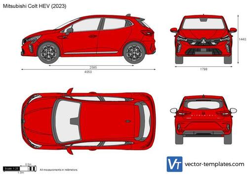 Mitsubishi Colt HEV