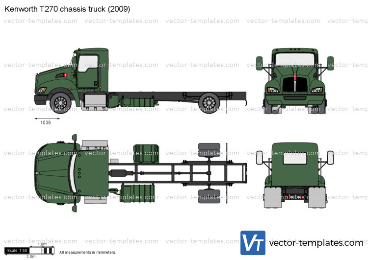 Kenworth T270 chassis truck