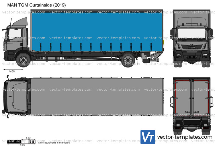 MAN TGM Curtainside