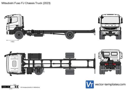 Mitsubishi Fuso FJ Chassis Truck