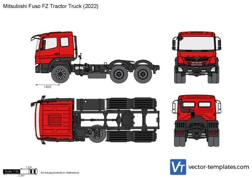 Mitsubishi Fuso FZ Tractor Truck