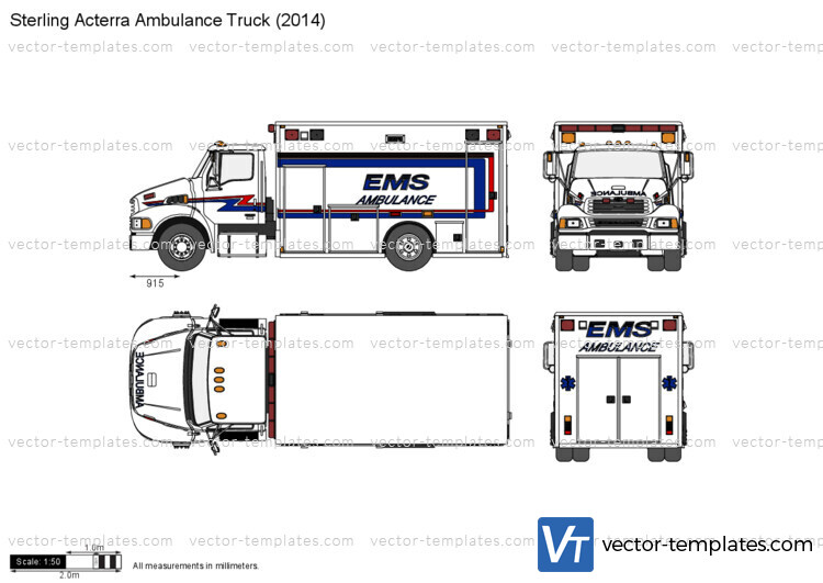 Sterling Acterra Ambulance Truck