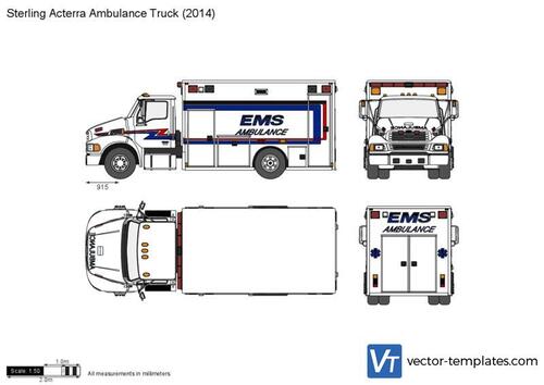 Sterling Acterra Ambulance Truck