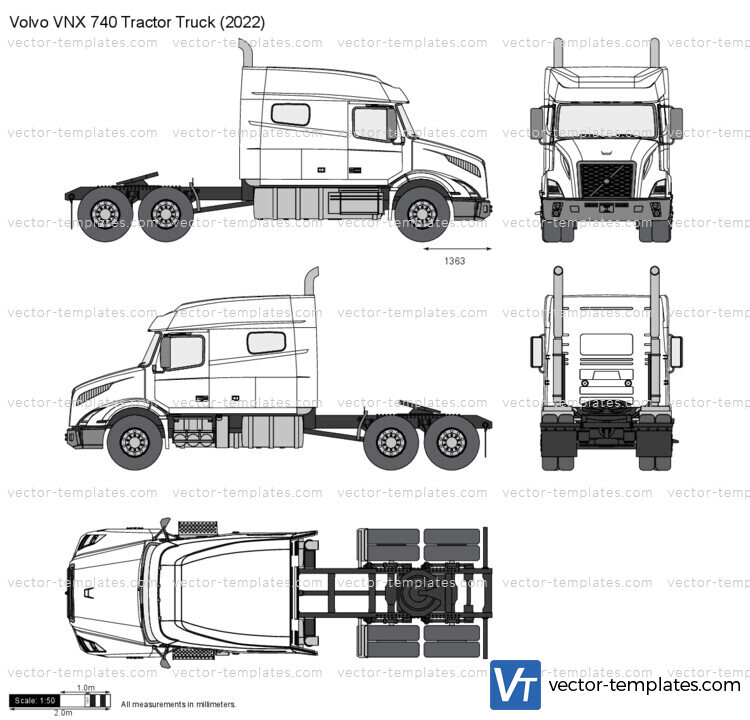 Volvo VNX 740 Tractor Truck