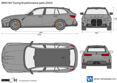 BMW M3 Touring M-performance parts
