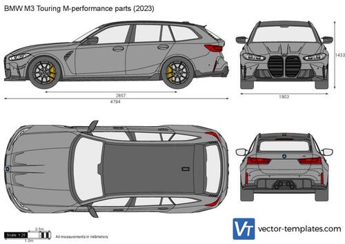 BMW M3 Touring M-performance parts