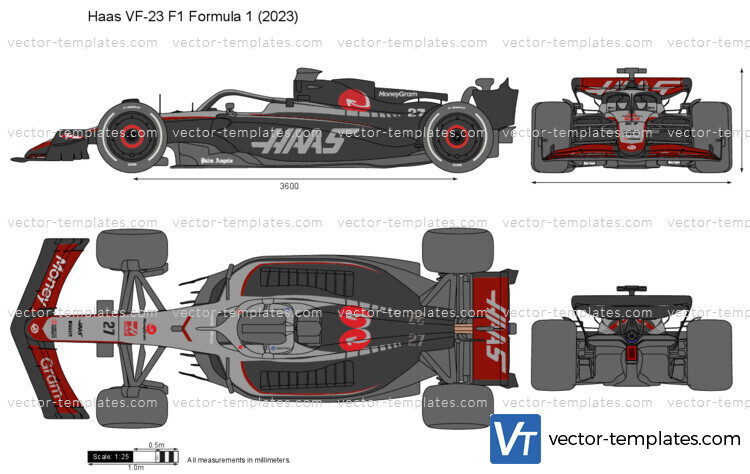 Haas VF-23 F1 Formula 1