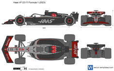 Haas VF-23 F1 Formula 1