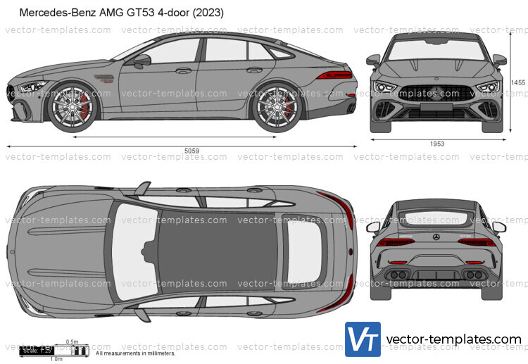 Mercedes-Benz AMG GT53 4-door