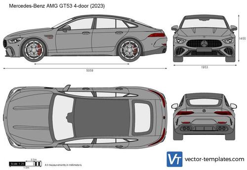 Mercedes-Benz AMG GT53 4-door