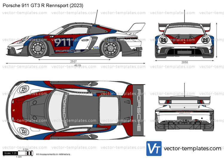 Porsche 911 GT3 R Rennsport