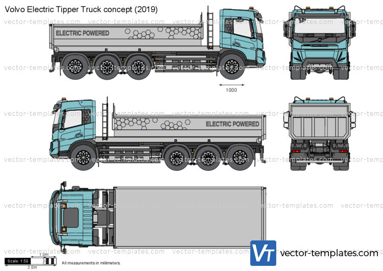 Volvo Electric Tipper Truck concept