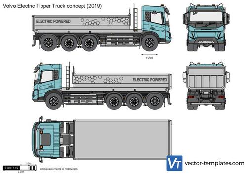 Volvo Electric Tipper Truck concept