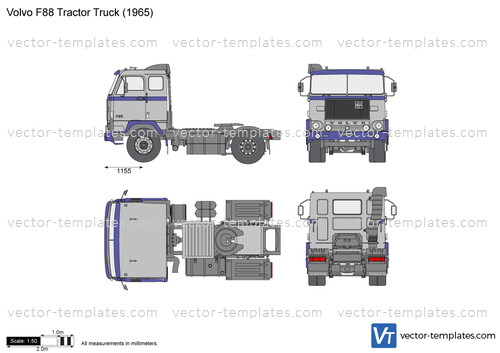 Volvo F88 Tractor Truck