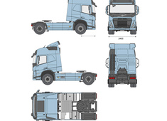Volvo FM tractor truck