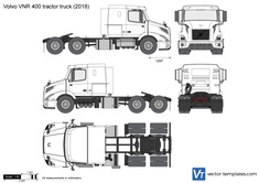 Volvo VNR 400 tractor truck