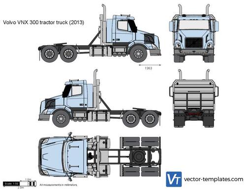 Volvo VNX 300 tractor truck