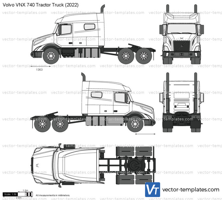 Volvo VNX 740 Tractor Truck