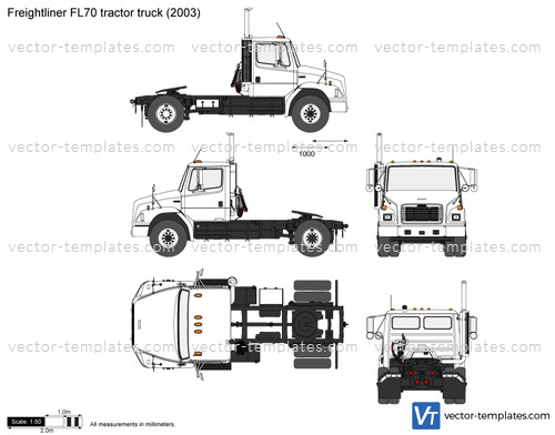 Freightliner FL70 tractor truck