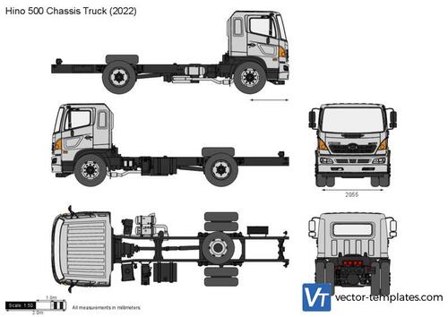 Hino 500 Chassis Truck