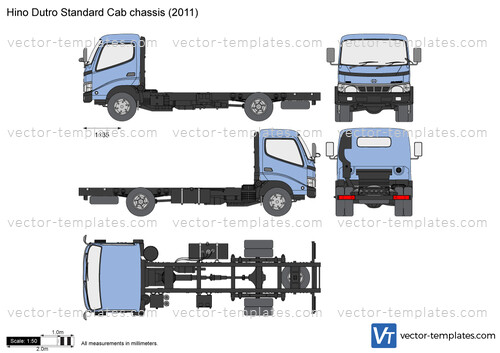 Hino Dutro Standard Cab chassis