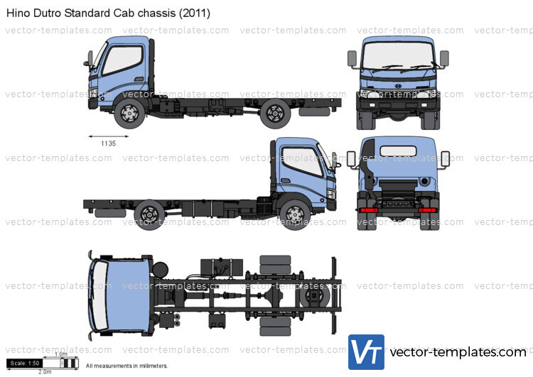 Hino Dutro Standard Cab chassis