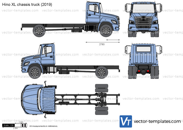 Hino XL chassis truck