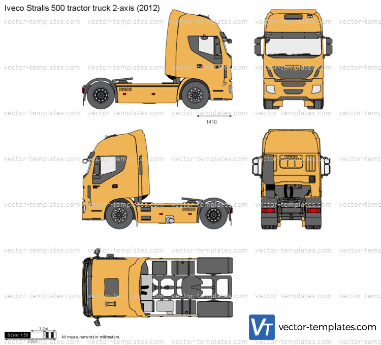 Iveco Stralis 500 tractor truck 2-axis