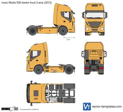 Iveco Stralis 500 tractor truck 2-axis