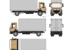 Kenworth K370 box truck